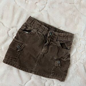 OshKosh B'gosh Chocolate Corduroy Skirt